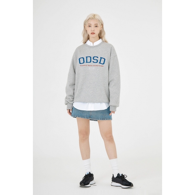 F/W 預訂｜ODSD APPLIQUE LOGO SWEATSHIRT (6 COLOR)