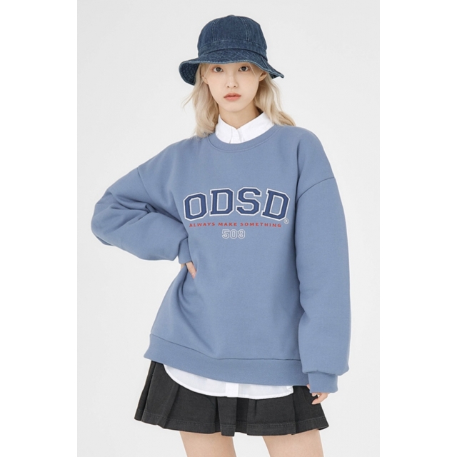F/W 預訂｜ODSD APPLIQUE LOGO SWEATSHIRT (6 COLOR)