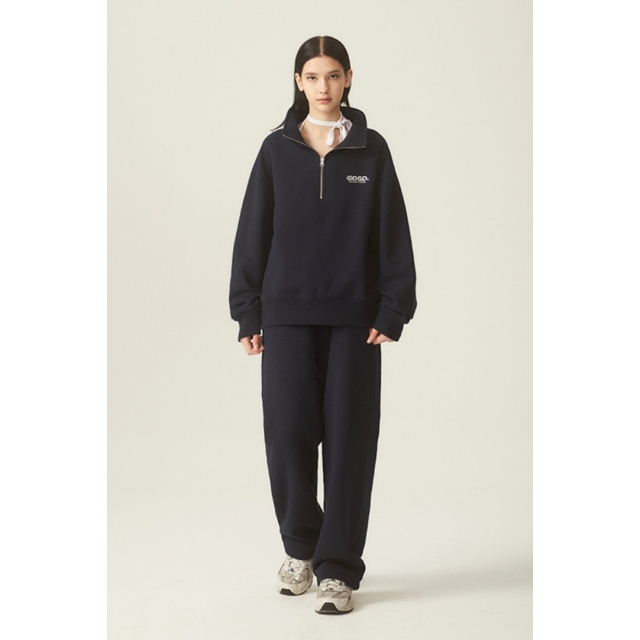 F/W 預訂｜ODSD LOGO SWEAT HALF ZIP-UP (4 COLOR)