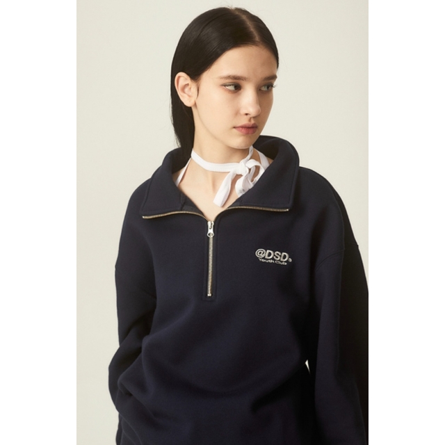 F/W 預訂｜ODSD LOGO SWEAT HALF ZIP-UP (4 COLOR)