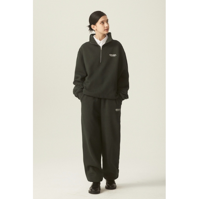 F/W 預訂｜ODSD LOGO SWEAT HALF ZIP-UP (4 COLOR)
