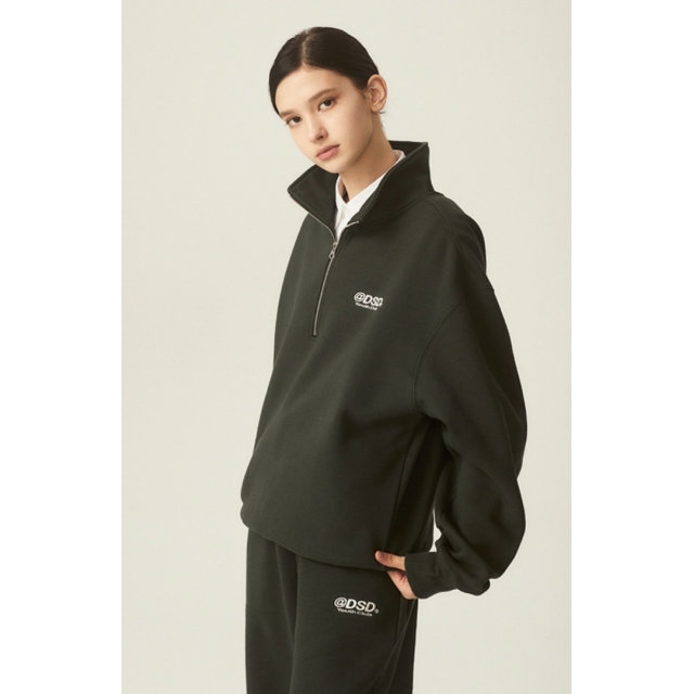 F/W 預訂｜ODSD LOGO SWEAT HALF ZIP-UP (4 COLOR)