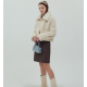 秋冬預訂｜MUAHMUAH COLLAR FUR ZIP-UP JACKET