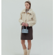 秋冬預訂｜MUAHMUAH COLLAR FUR ZIP-UP JACKET