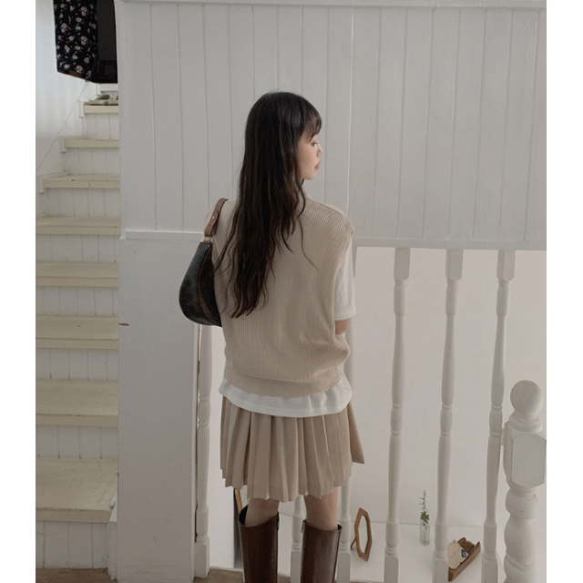 春季預訂|11色基本v領針織背心 春季預訂|11色基本v領針織背心