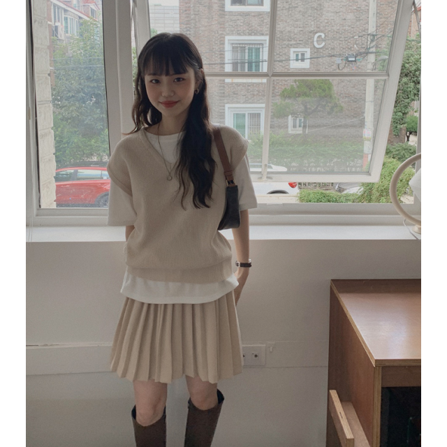 春季預訂|11色基本v領針織背心 春季預訂|11色基本v領針織背心