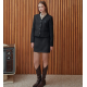 秋冬預訂｜MUAHMUAH CLASSIC TWEED JACKET + SHORT SKIRT SET