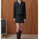 秋冬預訂｜MUAHMUAH CLASSIC TWEED JACKET + SHORT SKIRT SET