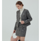 秋冬預訂｜MUAHMUAH CLASSIC TWEED JACKET + SHORT SKIRT SET