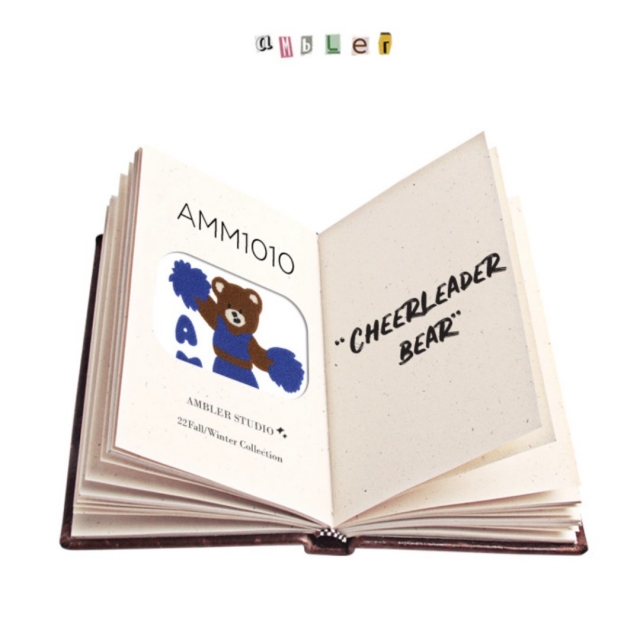 22F/W 預訂｜AMBLER CHEERLEADER BEAR SWEATSHIRT