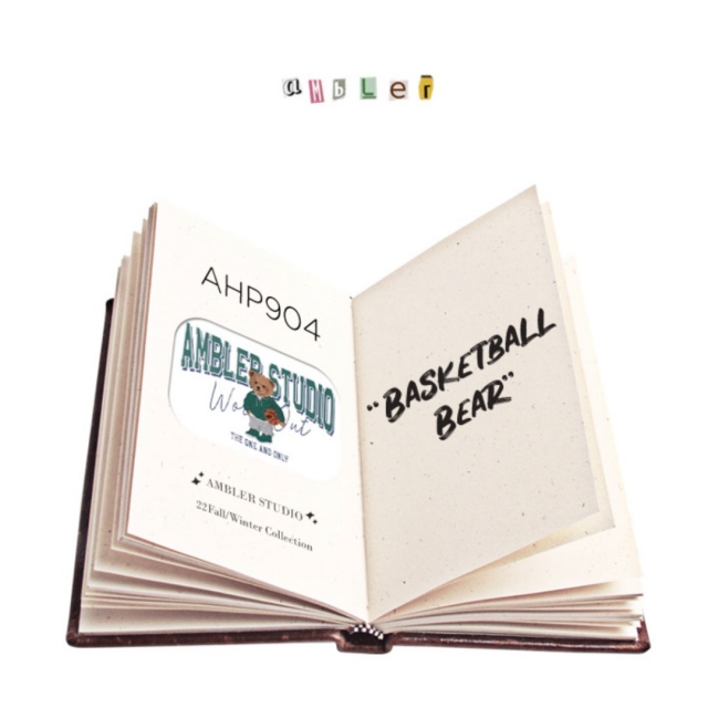 22F/W 預訂｜AMBLER BASKETBALL BEAR HOODIE