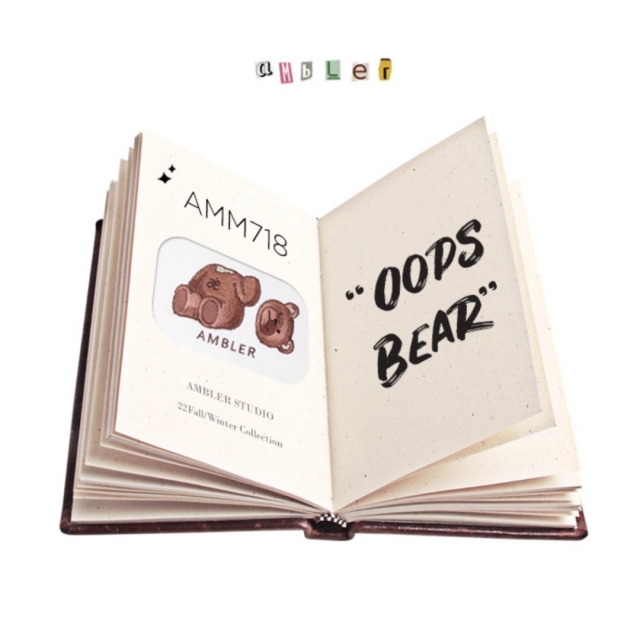 22F/W 預訂|AMBLER OOPS BEAR SWEATSHIRT 22F/W 預訂|AMBLER OOPS BEAR SWEATSHIRT