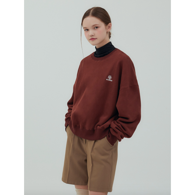 秋冬預訂｜MUAHMUAH FLEECE REGULAR SWEAT SHIRT