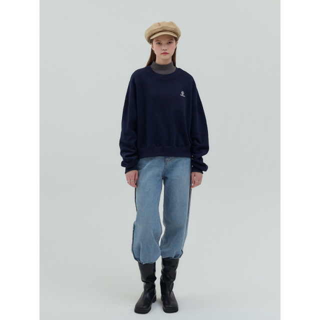 秋冬預訂｜MUAHMUAH FLEECE REGULAR SWEAT SHIRT