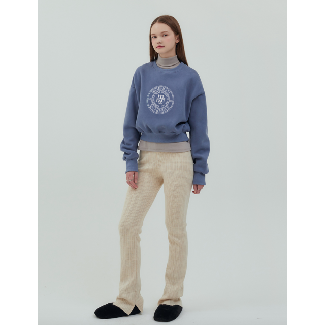 秋冬預訂｜MUAHMUAH FLEECE CROP SWEAT SHIRTS