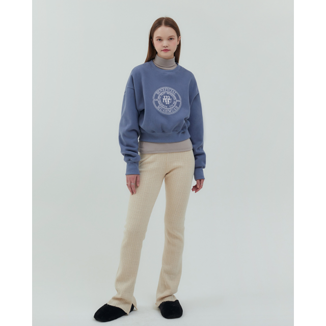 秋冬預訂｜MUAHMUAH FLEECE CROP SWEAT SHIRTS