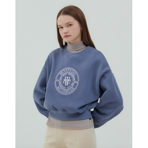 秋冬預訂｜MUAHMUAH FLEECE CROP SWEAT SHIRTS