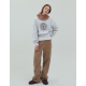 秋冬預訂｜MUAHMUAH FLEECE CROP SWEAT SHIRTS