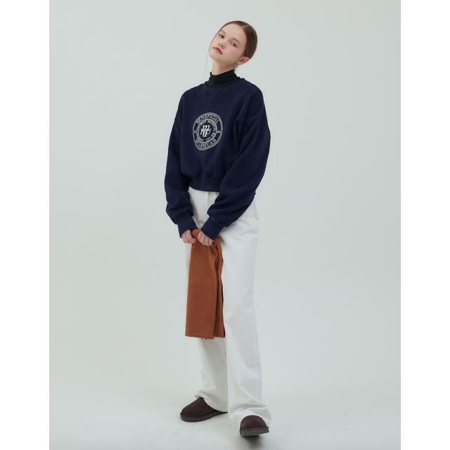 秋冬預訂｜MUAHMUAH FLEECE CROP SWEAT SHIRTS