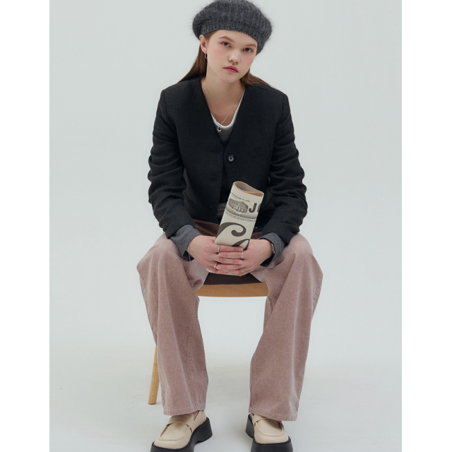 秋冬預訂｜MUAHMUAH CLASSIC COLOR WASHING COTTON PANTS