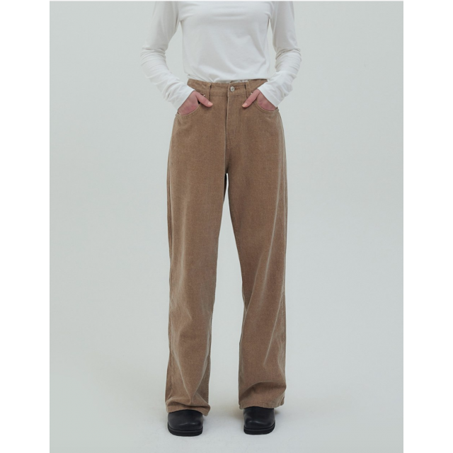 秋冬預訂｜MUAHMUAH CLASSIC COLOR WASHING COTTON PANTS