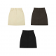 秋冬預訂｜MUAHMUAH A LINE COTTON REGULAR SKIRT