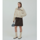 秋冬預訂｜MUAHMUAH A LINE COTTON REGULAR SKIRT
