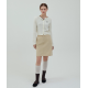 秋冬預訂｜MUAHMUAH A LINE COTTON REGULAR SKIRT