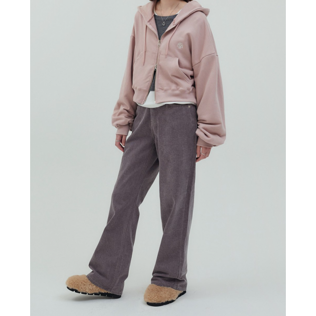 秋冬預訂｜MUAHMUAH CLASSIC COLOR WASHING COTTON PANTS