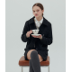 秋冬預訂｜MUAHMUAH COLLAR TWEED JACKET + SHORT SKIRT SET