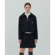 秋冬預訂｜MUAHMUAH COLLAR TWEED JACKET + SHORT SKIRT SET