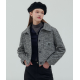 秋冬預訂｜MUAHMUAH COLLAR TWEED JACKET + SHORT SKIRT SET