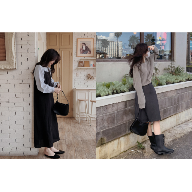 預訂｜SLOWAND Paul Matte hobo bag (2 COLOR)