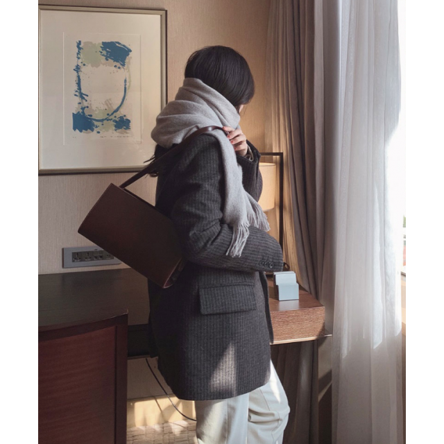 預訂｜SLOWAND MATT LEATHER SQUARE BAG (4 COLOR)