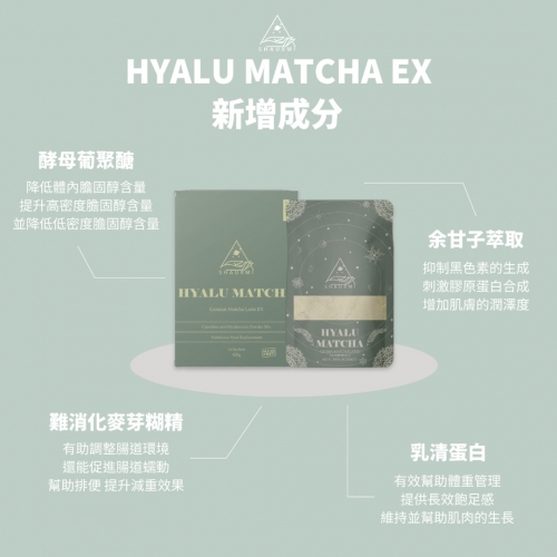 現貨｜新升級版! SHAURMI HYALU MATCHA 抹茶味代餐 (14包!!!)