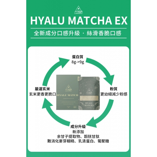 現貨｜新升級版! SHAURMI HYALU MATCHA 抹茶味代餐 (14包!!!)