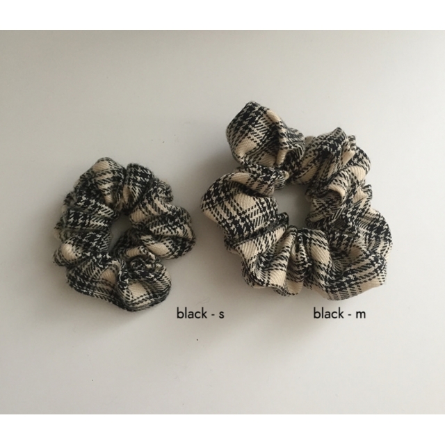 預訂｜Powder Check Scrunchy (5 COLOR)