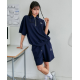 春季預訂|MUAHMUAH LOGO HALF ZIPUP HALF T-SHIRT 春季預訂|MUAHMUAH LOGO HALF ZIPUP HALF T-SHIRT