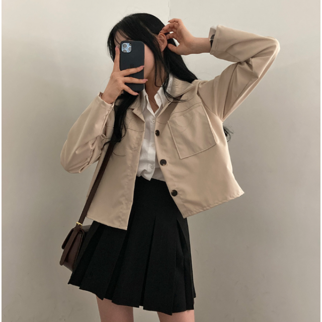 春季預訂|單口袋工裝外套 春季預訂|單口袋工裝外套