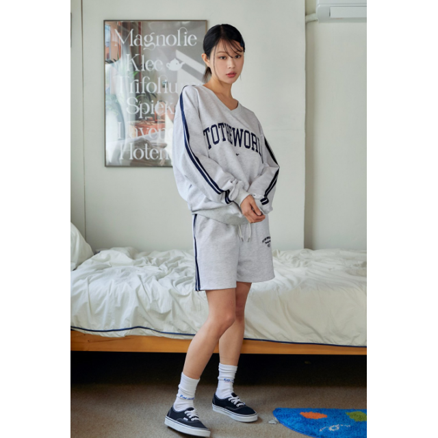 春季預訂|MUAHMUAH LOGO TAPE HALF PANTS 春季預訂|MUAHMUAH LOGO TAPE HALF PANTS