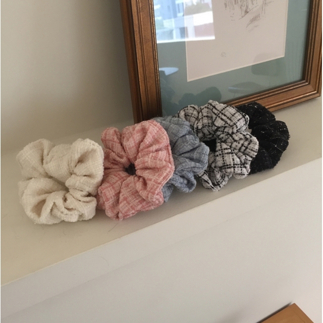 預訂｜Jane Tweed Scrunchy (5 COLOR)