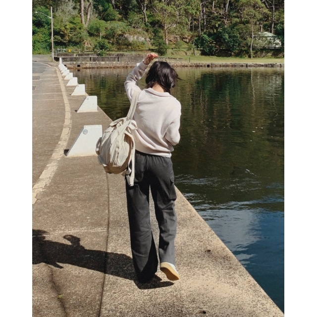 預訂｜SLOWAND 自家製 #SLOWMADE. Easy Wide Banding Cargo Pants (6 COLOR)