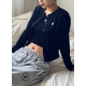 春季預訂｜MUAHMUAH LOGO SLIM FIT KNIT CARDIGAN
