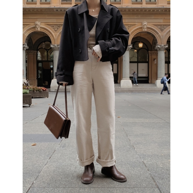 預訂｜SLOWAND 自家製 #SLOWMADE. Today Salt Grey Dying Denim Pants