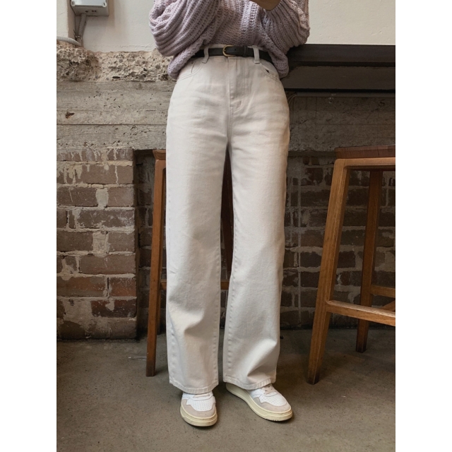 預訂｜SLOWAND 自家製 #SLOWMADE. Today Salt Grey Dying Denim Pants