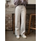 預訂｜SLOWAND 自家製 #SLOWMADE. Today Salt Grey Dying Denim Pants