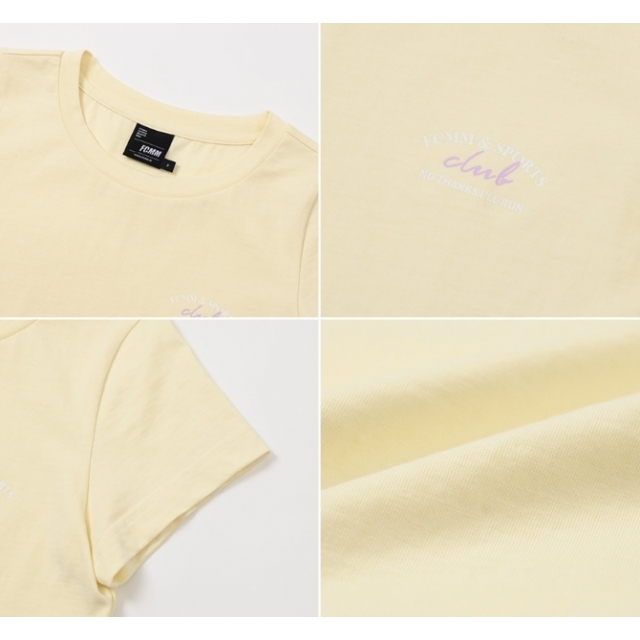 23S/S 預訂｜FCMM x IVE Rei Point Crop T-shirt