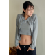 春季預訂｜MUAHMUAH LOGO SLIM FIT KNIT CARDIGAN