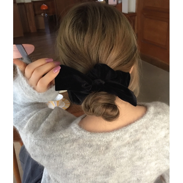 預訂｜Ribbon Velvet Scrunchy (6 COLOR)