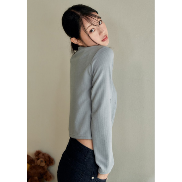 春季預訂｜MUAHMUAH LOGO SLIM FIT KNIT CARDIGAN